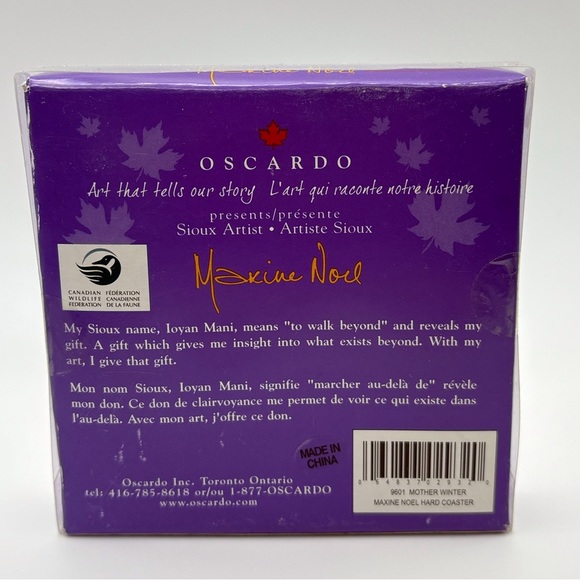 Oscardo Mother Winter Art Coaster - Picture 3 of 7